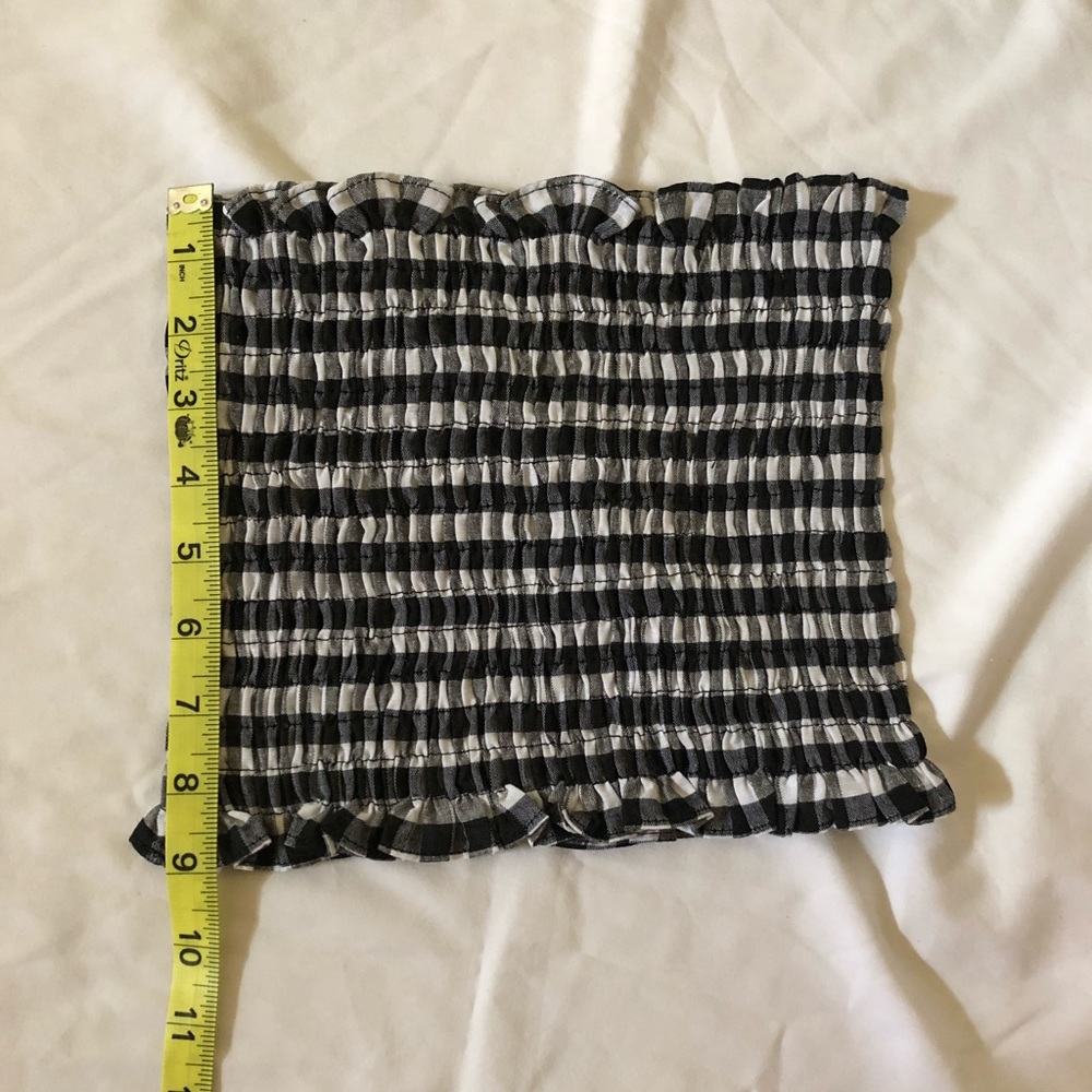 LAST ONE✅Gingham Tube Top - Picture 5 of 6